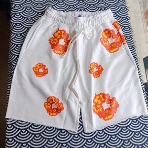 Denim Tears kapok shorts correct version foam printed shorts